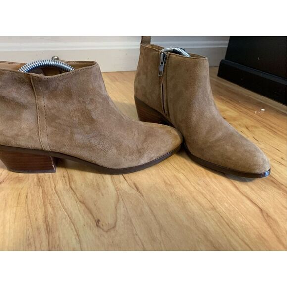 J crew size 7 booties brown boots - Picture 1 of 3